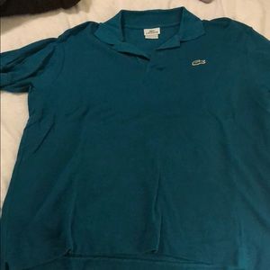 Green Lacoste Polo